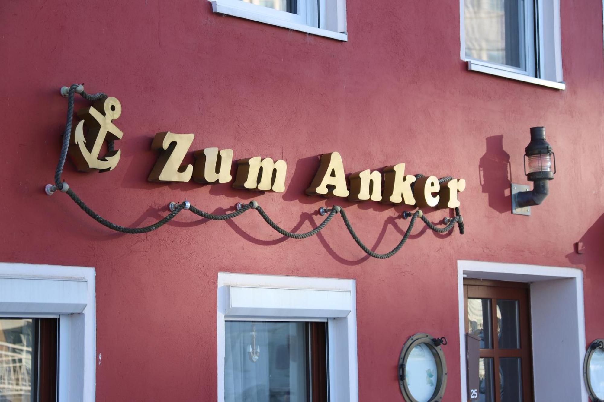 Hafenkoje Zum Anker Apartment Wolgast Exterior foto
